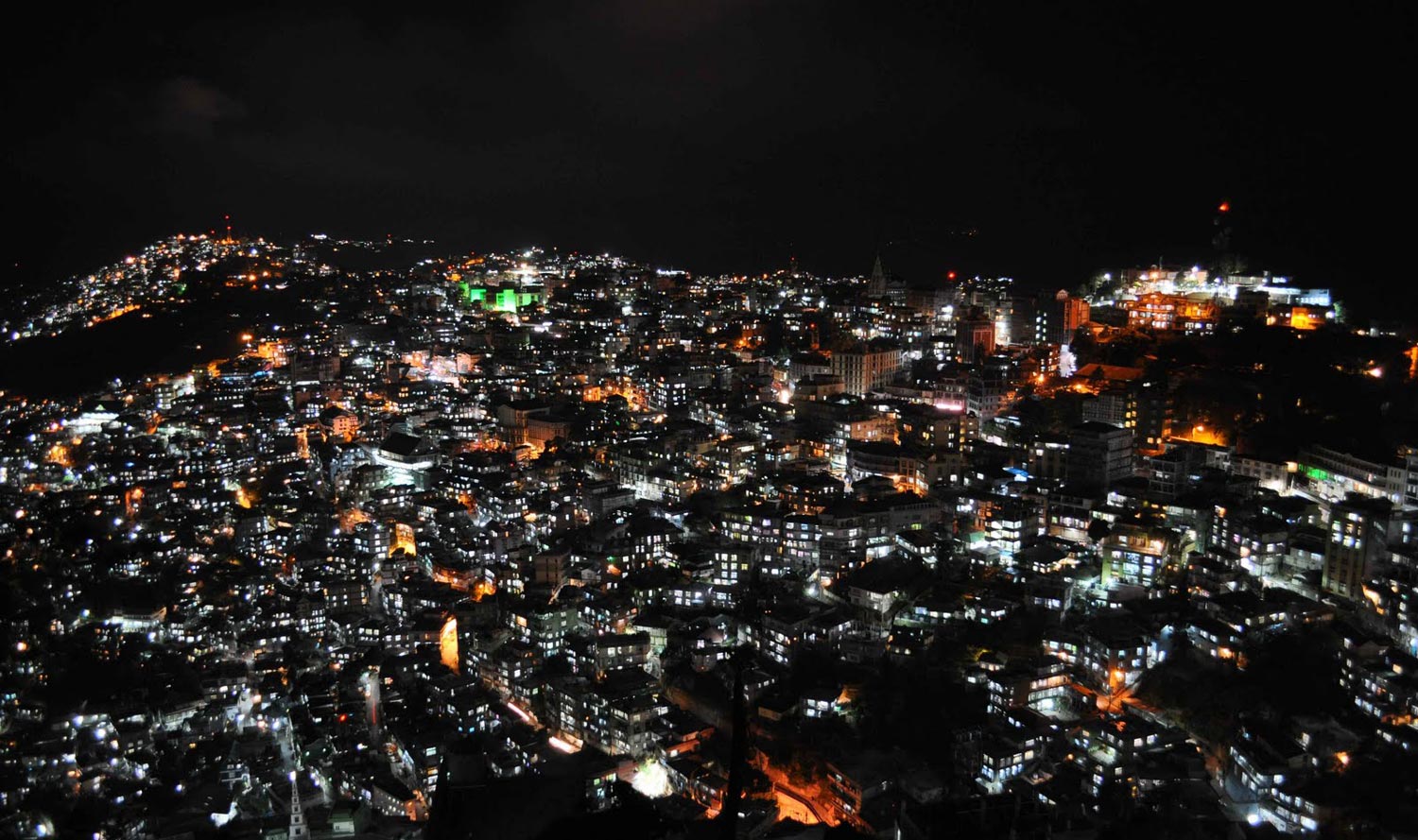 Aizawl, capital of Mizoram  